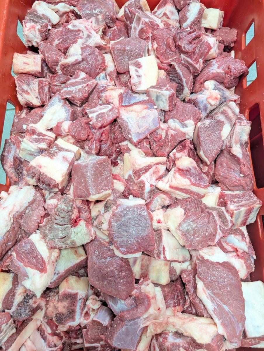 হালাল ষাড় গরুর মাংশ আসছে এইমাত্র।frische stier rind fleisch gleich angekommen.
